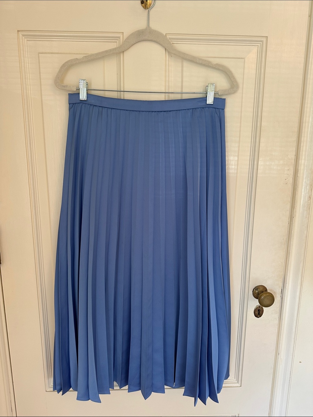 J. Crew Evening Pleated Midi Skirt - Peri
